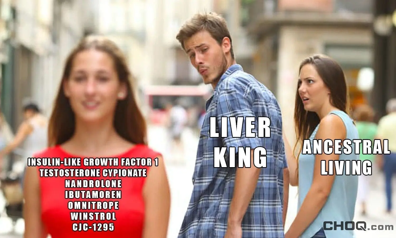 Jealous Girlfriend Liver King Meme CHOQ Jealous Girlfriend Meme CHOQ