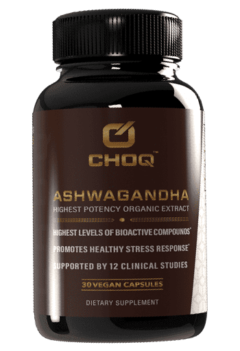 Product Ashwagandha - CHOQ, Get your 100% natural vitality supplements from CHOQ to help you optimize your life performance.