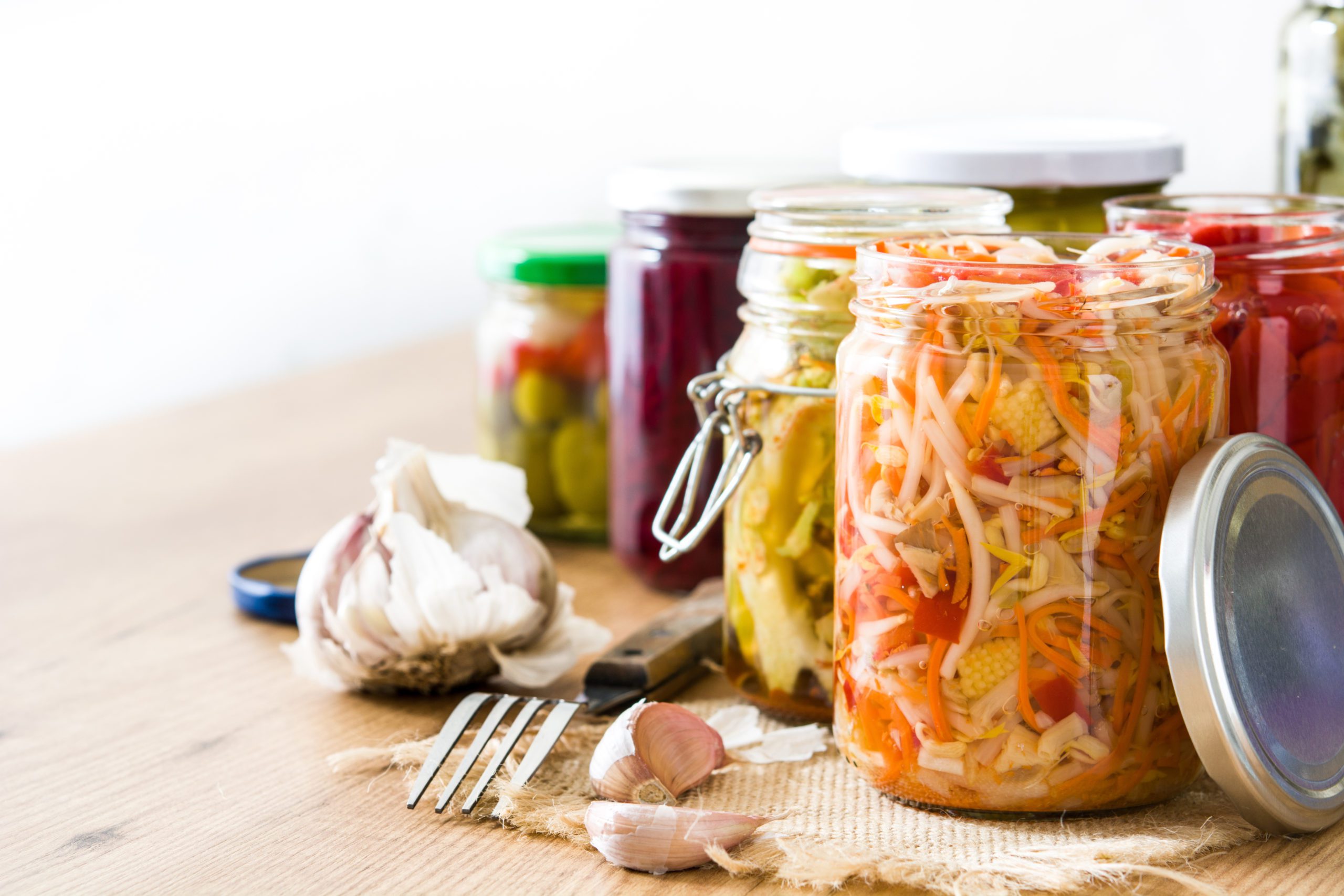 fermented and fresh foods