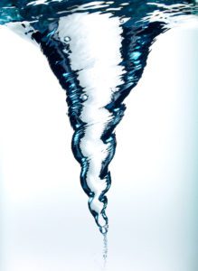 structured water vortex